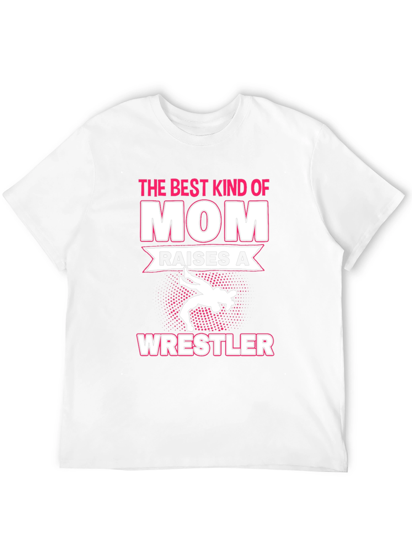 Best Mom Wrestler Graphic T-Shirt