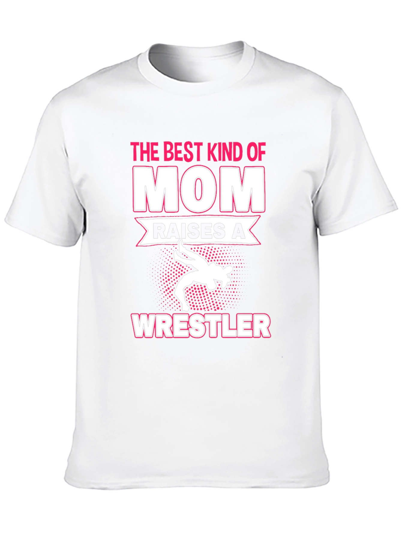 Best Mom Wrestler Graphic T-Shirt