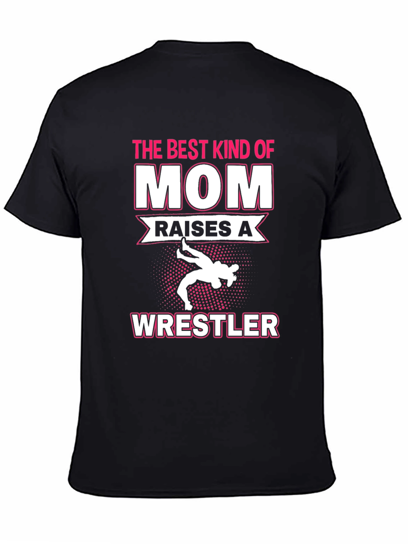 Best Mom Wrestler Graphic T-Shirt