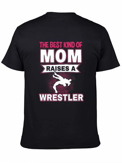 Best Mom Wrestler Graphic T-Shirt