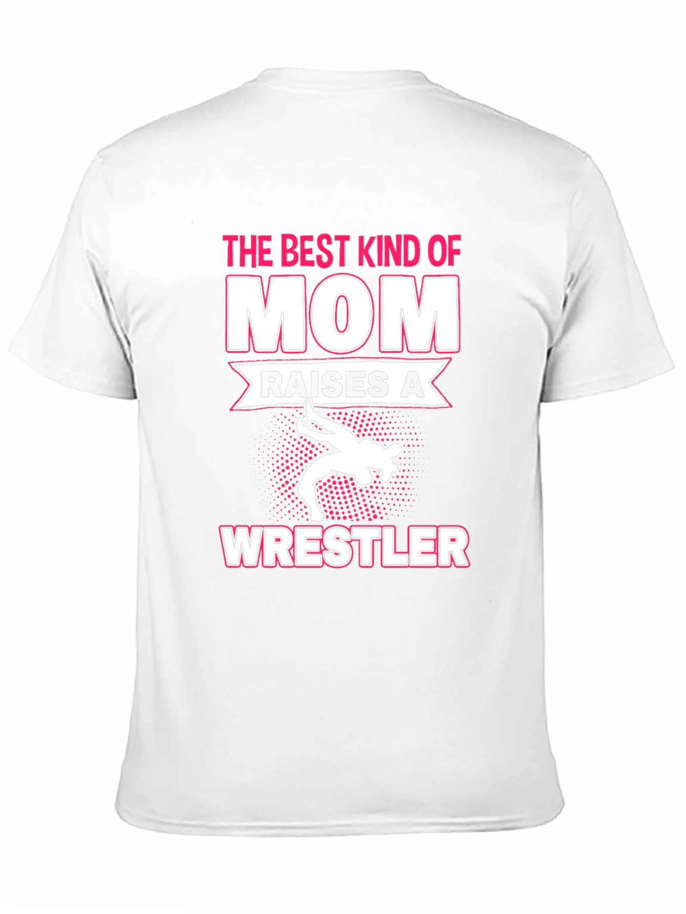 Best Mom Wrestler Graphic T-Shirt