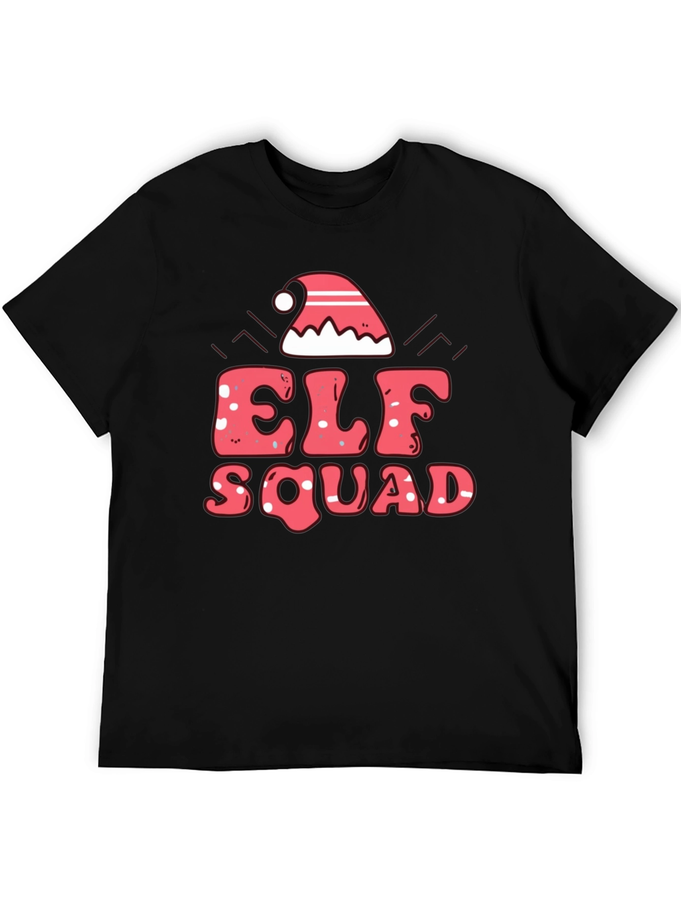 Elf Squad Christmas Graphic Tee