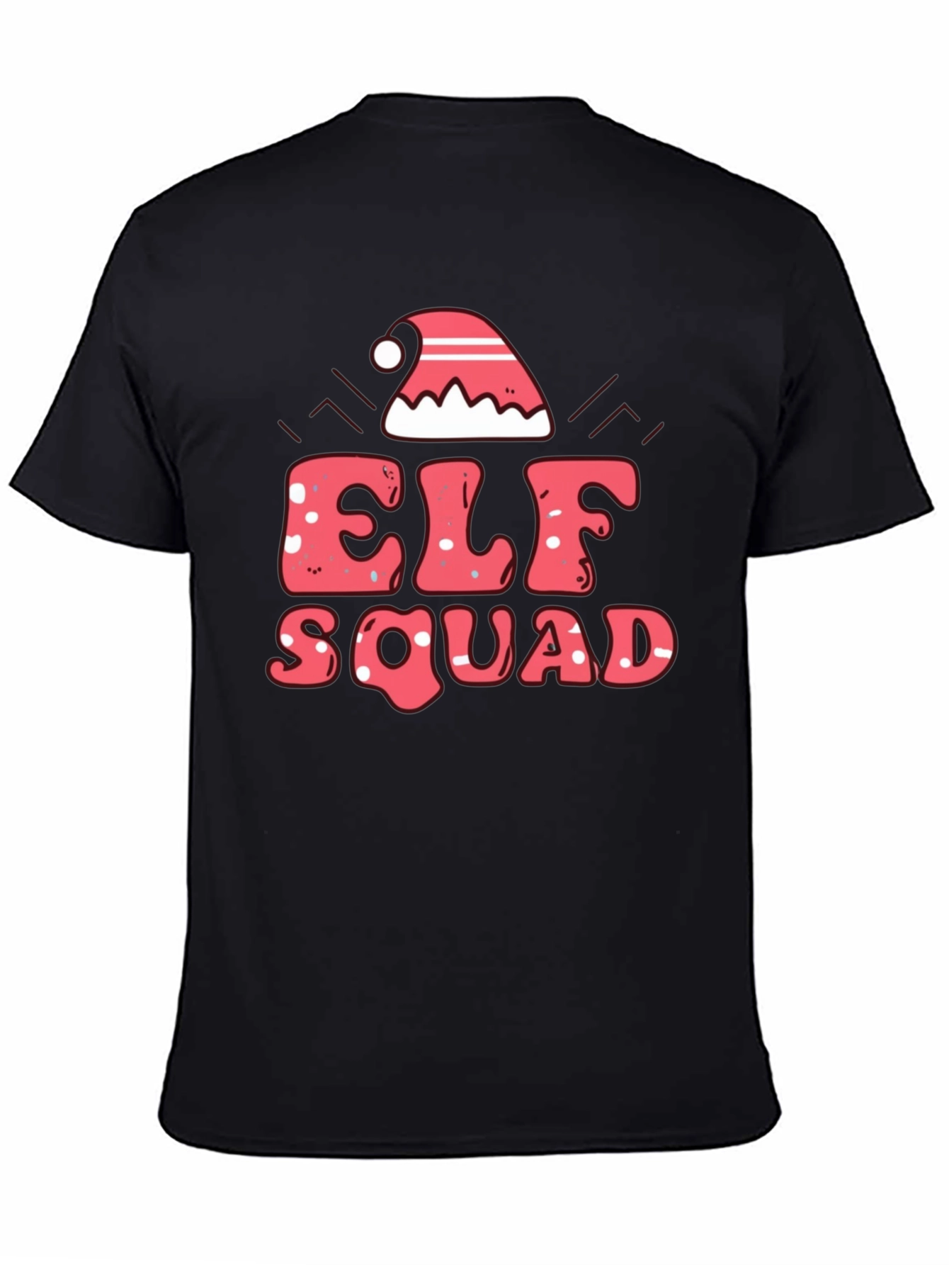Elf Squad Christmas Graphic Tee