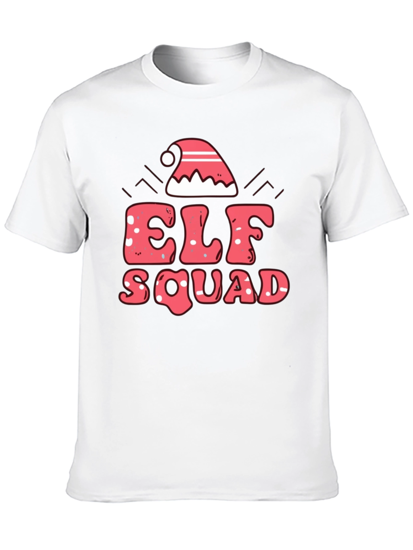Elf Squad Christmas Graphic Tee