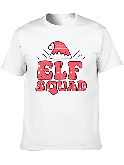 Elf Squad Christmas Graphic Tee