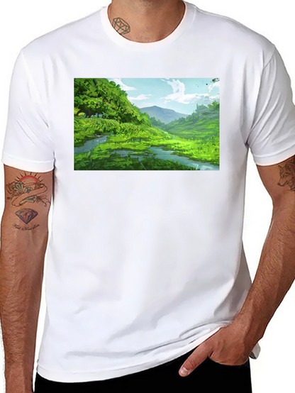 Nature Landscape Graphic T-Shirt