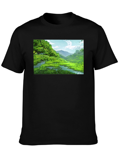 Nature Landscape Graphic T-Shirt