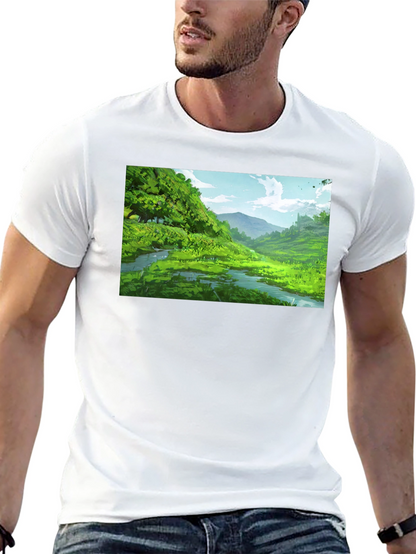 Nature Landscape Graphic T-Shirt