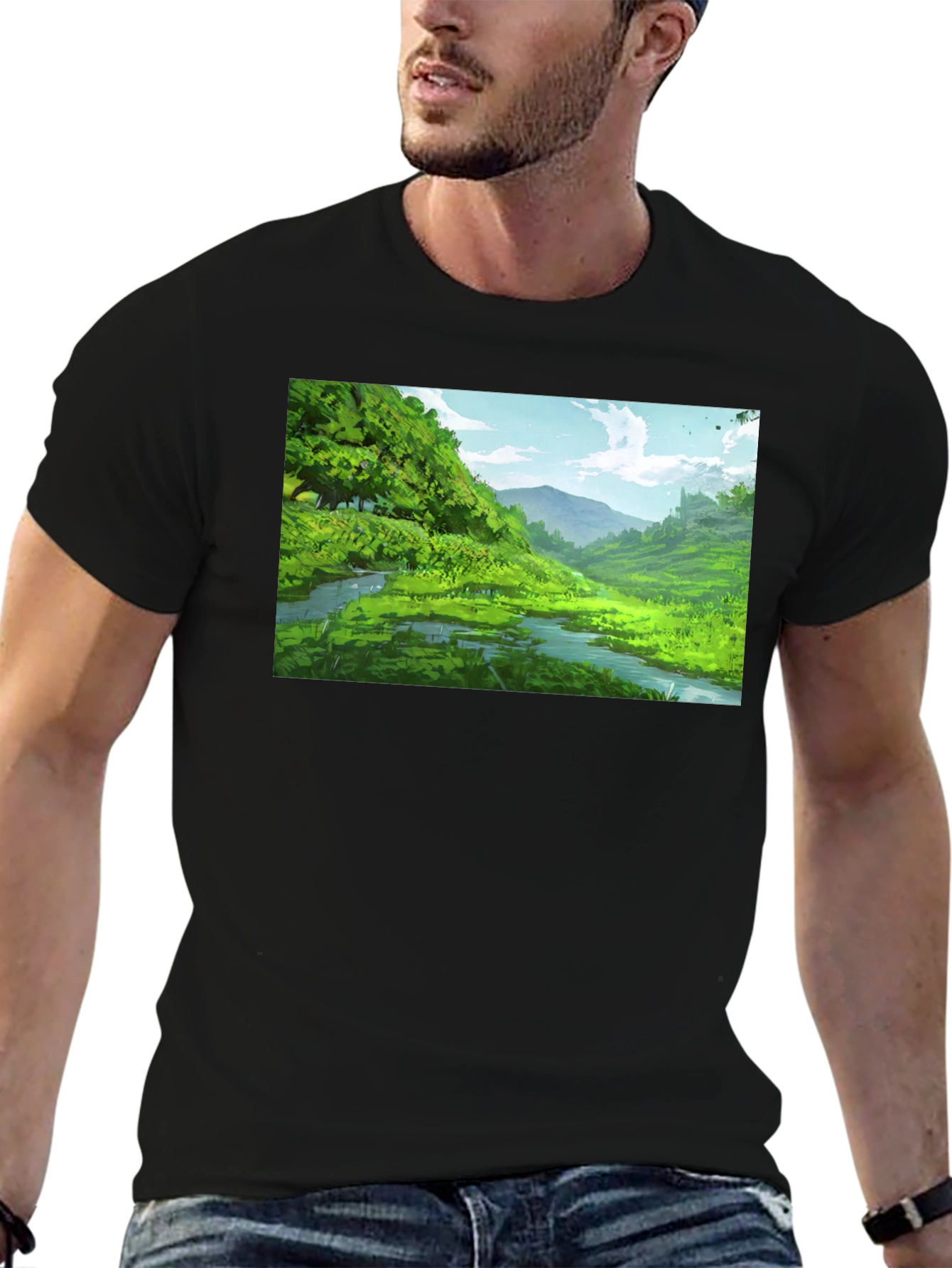 Nature Landscape Graphic T-Shirt