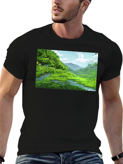 Nature Landscape Graphic T-Shirt