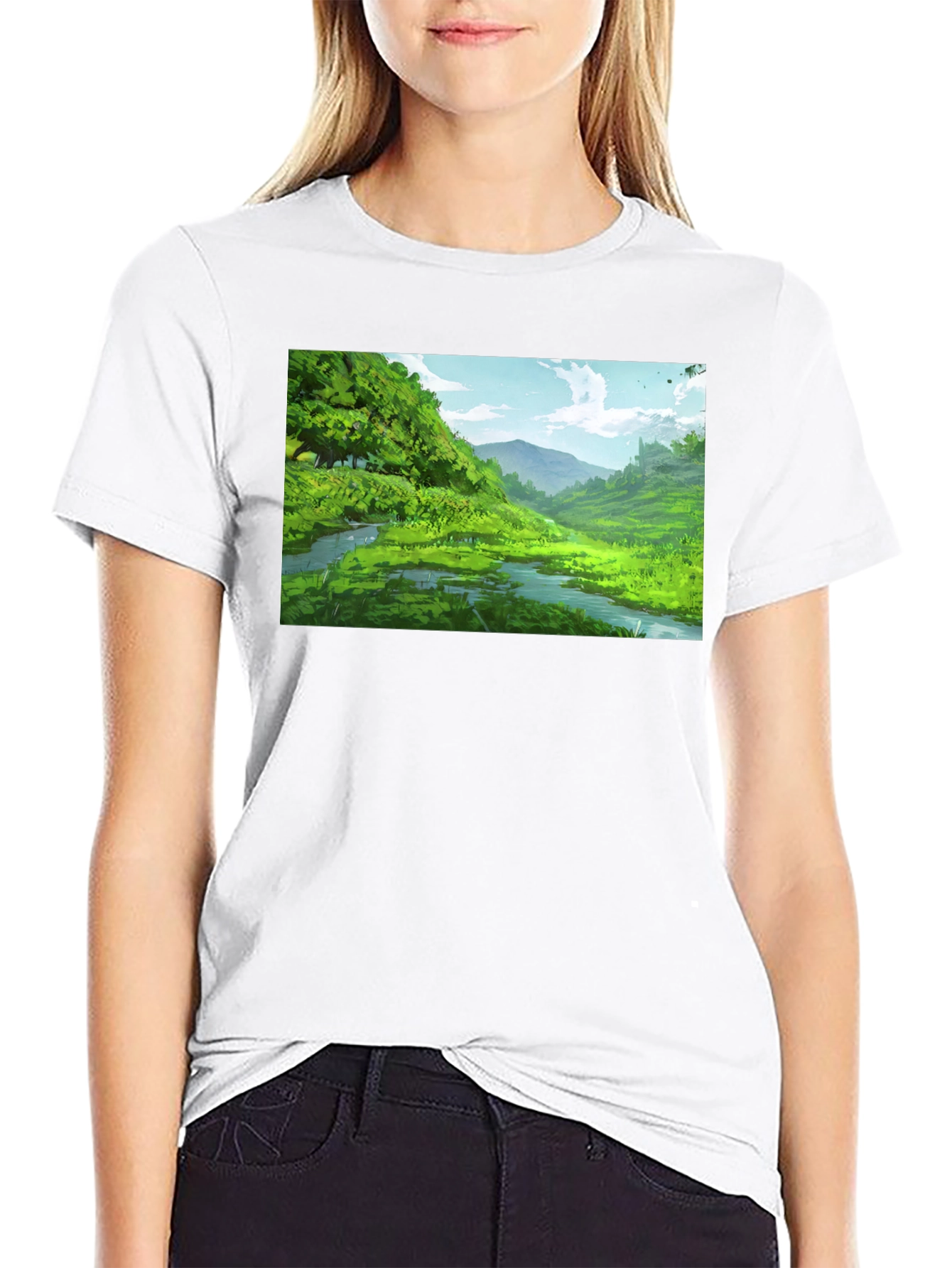Nature Landscape Graphic T-Shirt