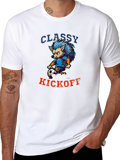 Classy Until Kickoff Graphic T-Shirt