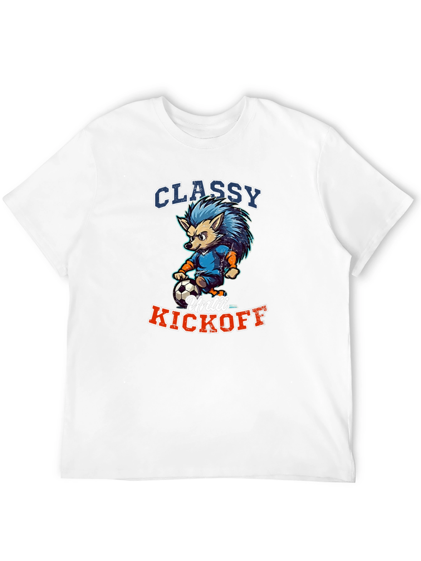 Classy Until Kickoff Graphic T-Shirt