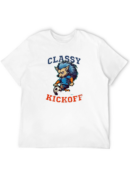 Classy Until Kickoff Graphic T-Shirt