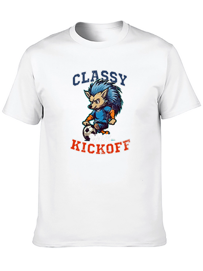 Classy Until Kickoff Graphic T-Shirt