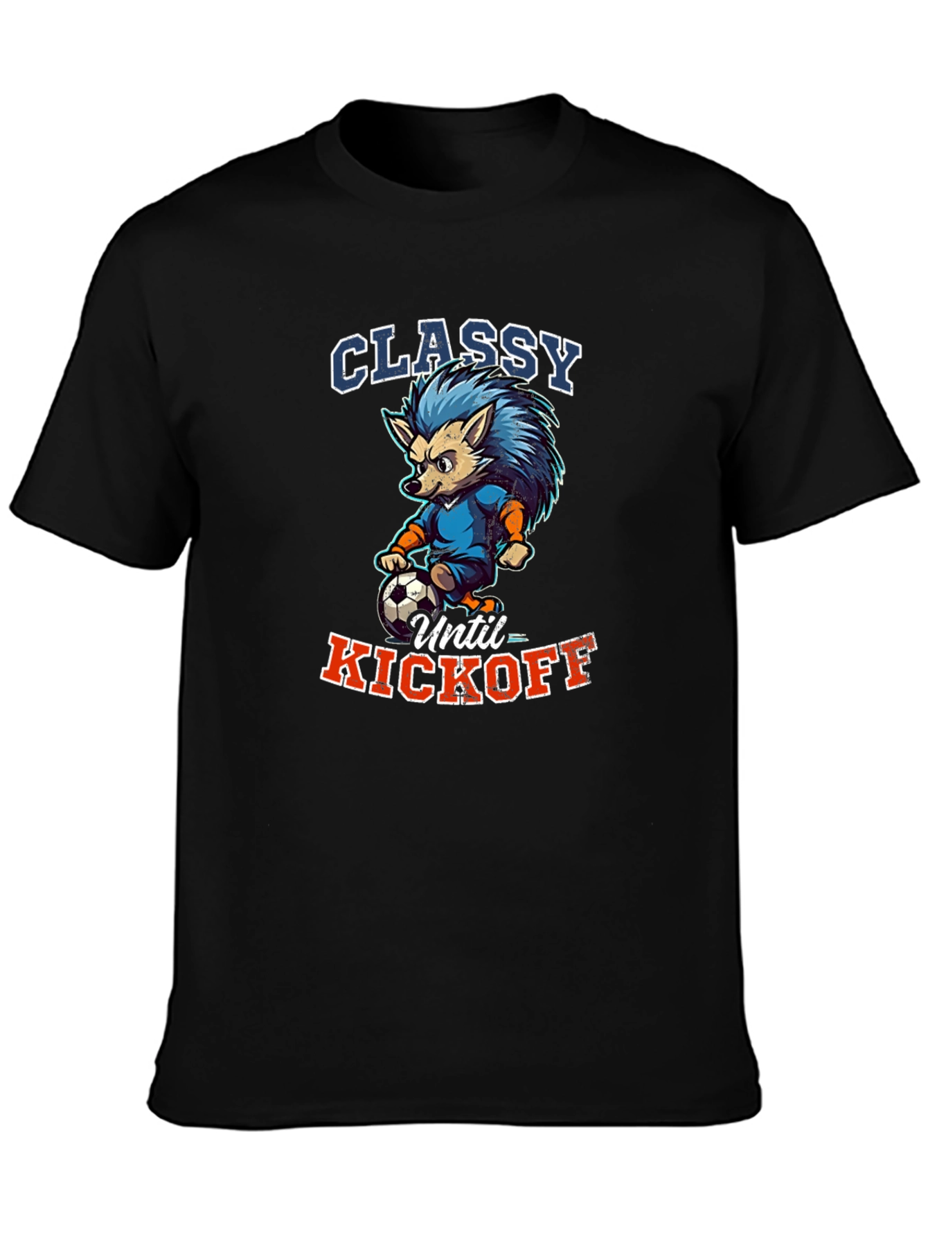 Classy Until Kickoff Graphic T-Shirt