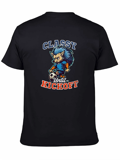 Classy Until Kickoff Graphic T-Shirt