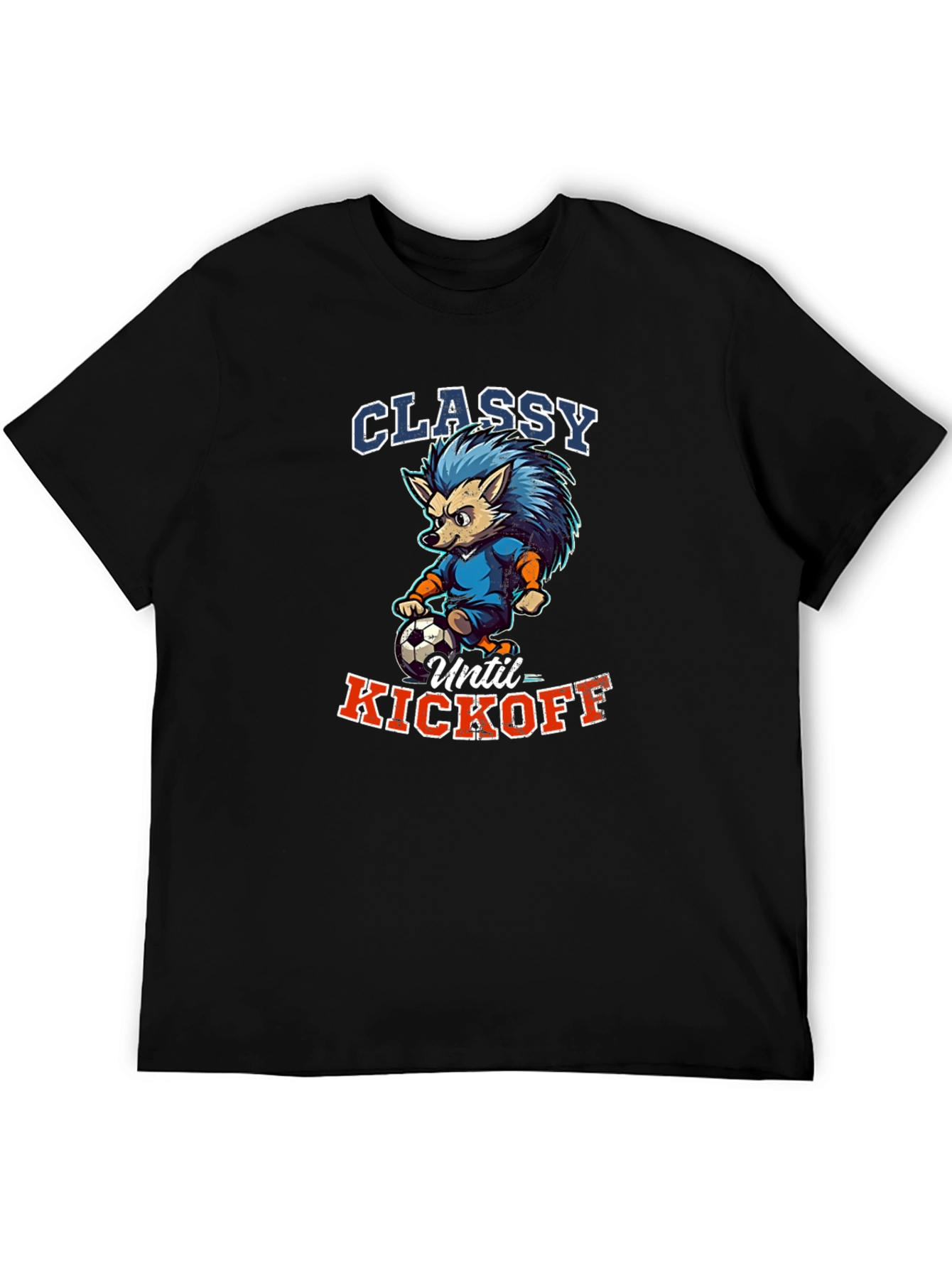 Classy Until Kickoff Graphic T-Shirt