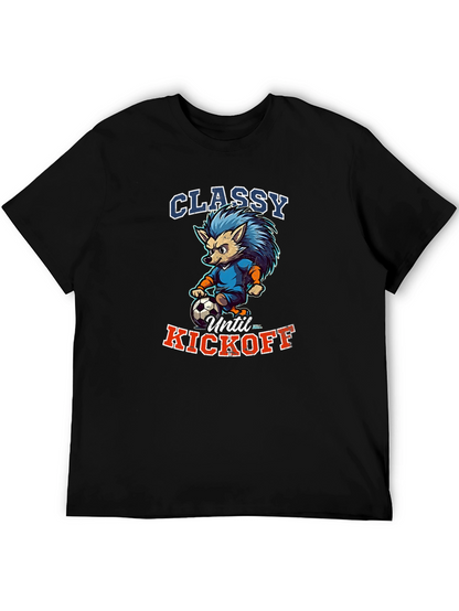 Classy Until Kickoff Graphic T-Shirt