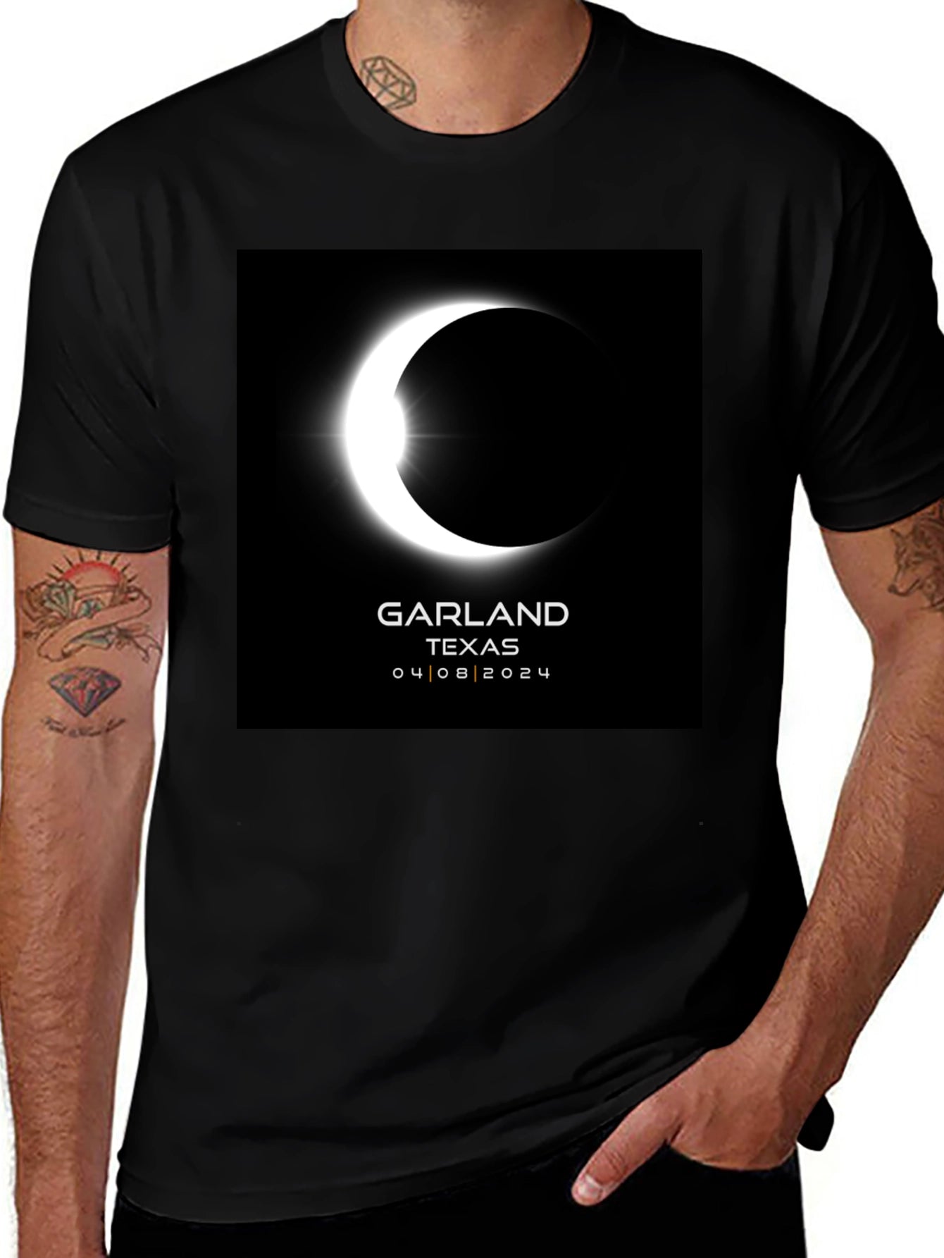 Garland Texas Eclipse 2024 T-Shirt