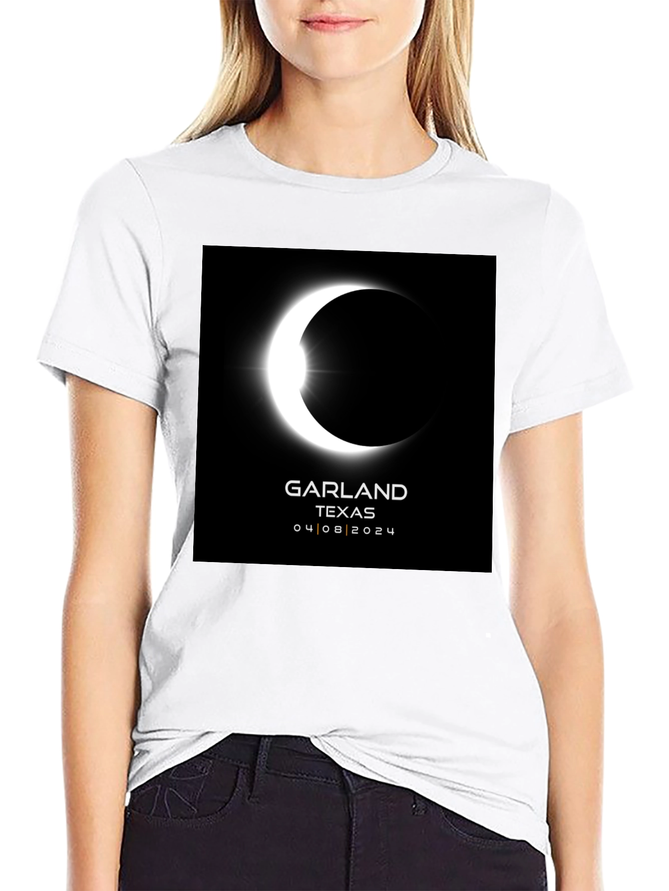 Garland Texas Eclipse 2024 T-Shirt