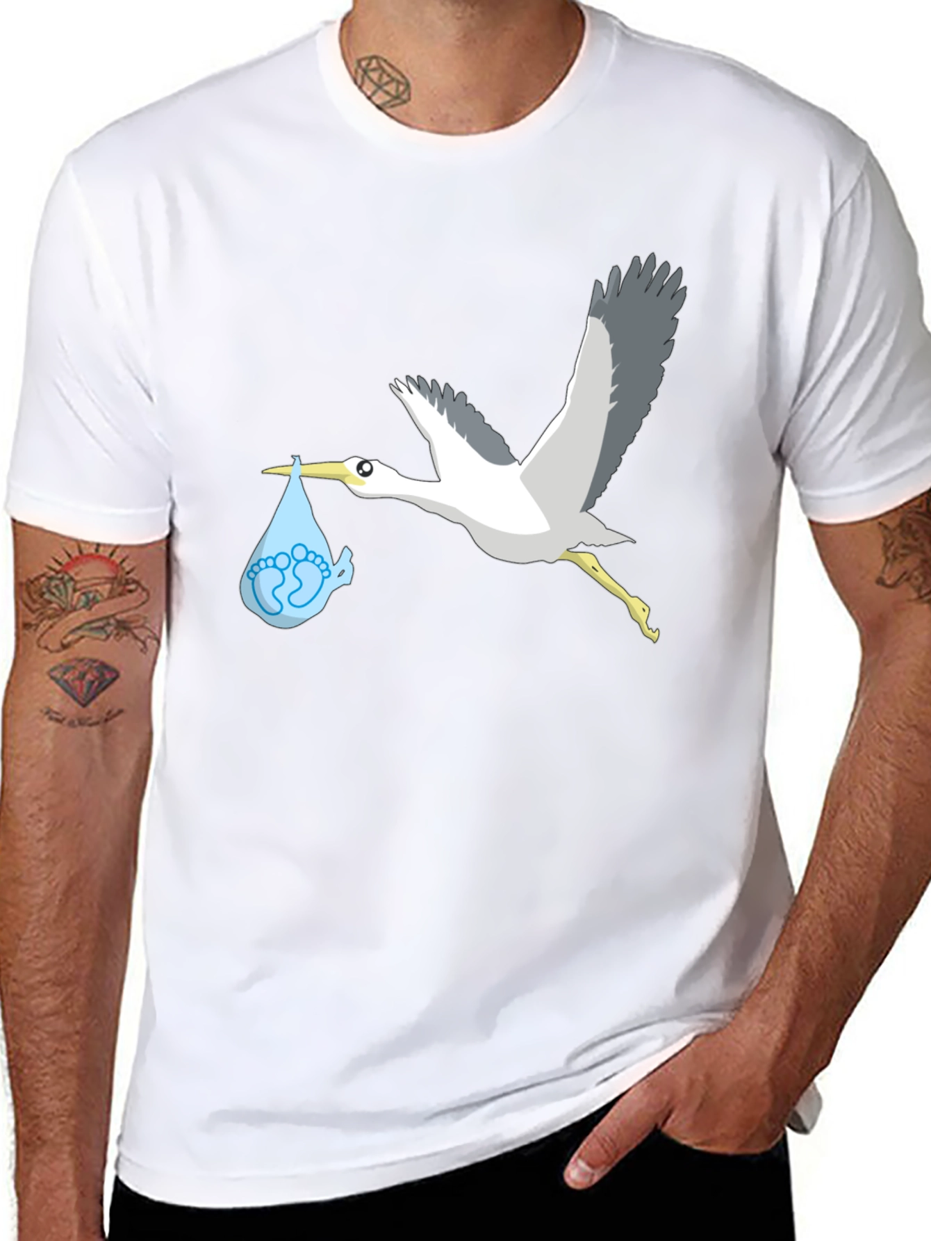 Stork Baby Delivery T-Shirt