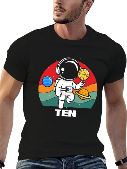 Astronaut Planet Ten T-Shirt