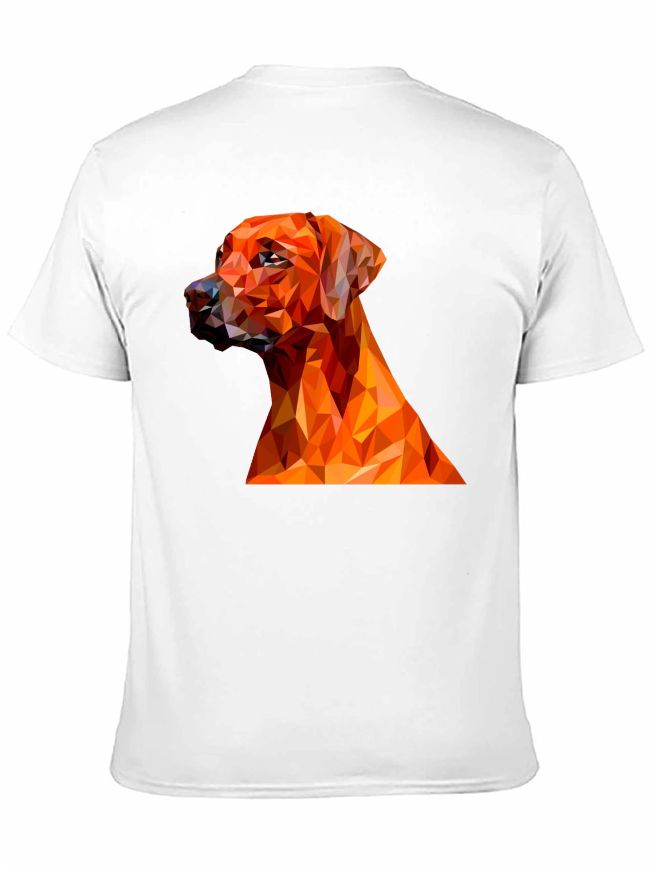 Geometric Dog Graphic Tee