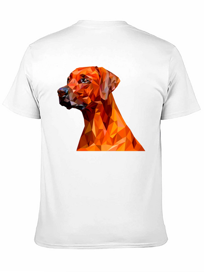 Geometric Dog Graphic Tee