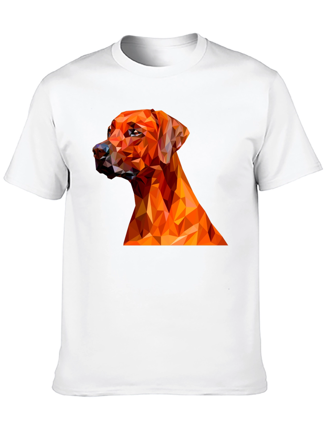 Geometric Dog Graphic Tee