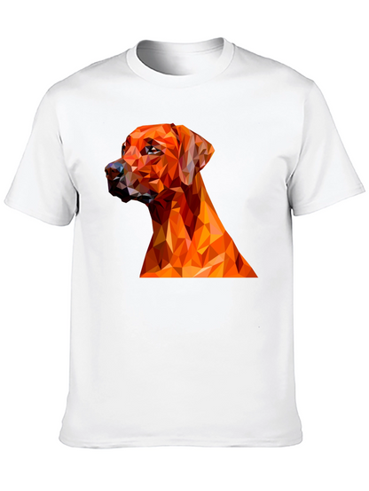 Geometric Dog Graphic Tee