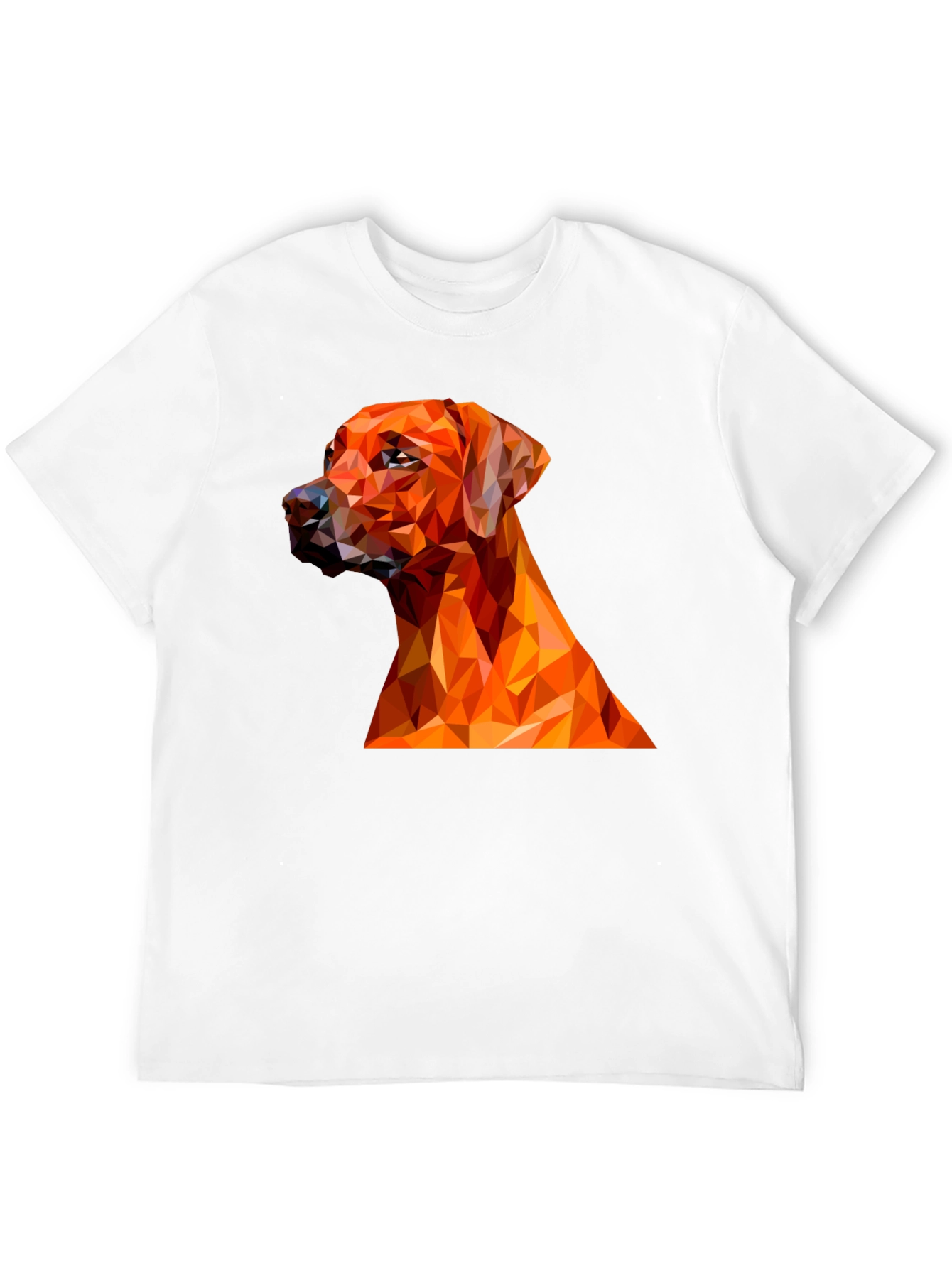 Geometric Dog Graphic Tee