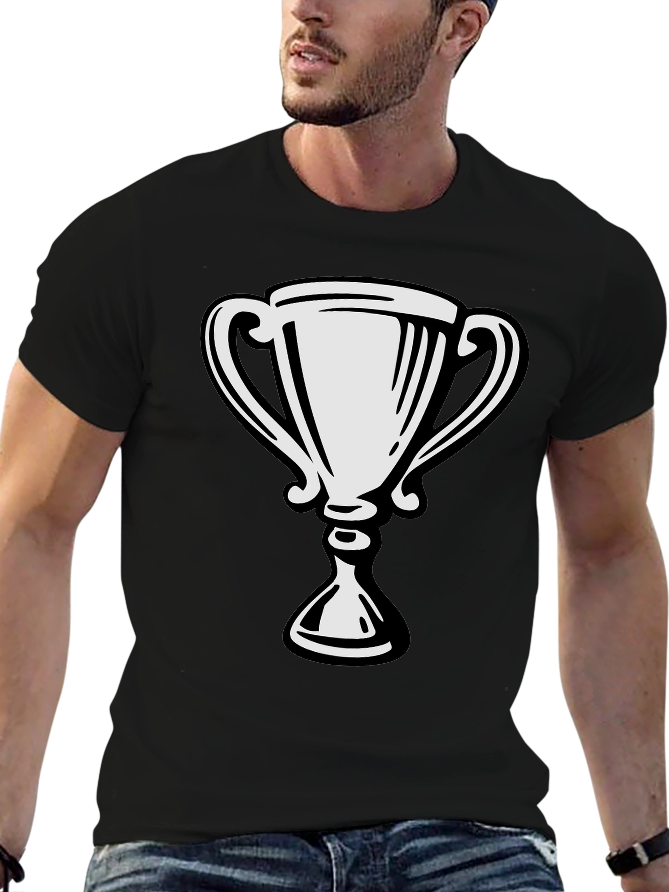 Trophy Graphic Black T-Shirt