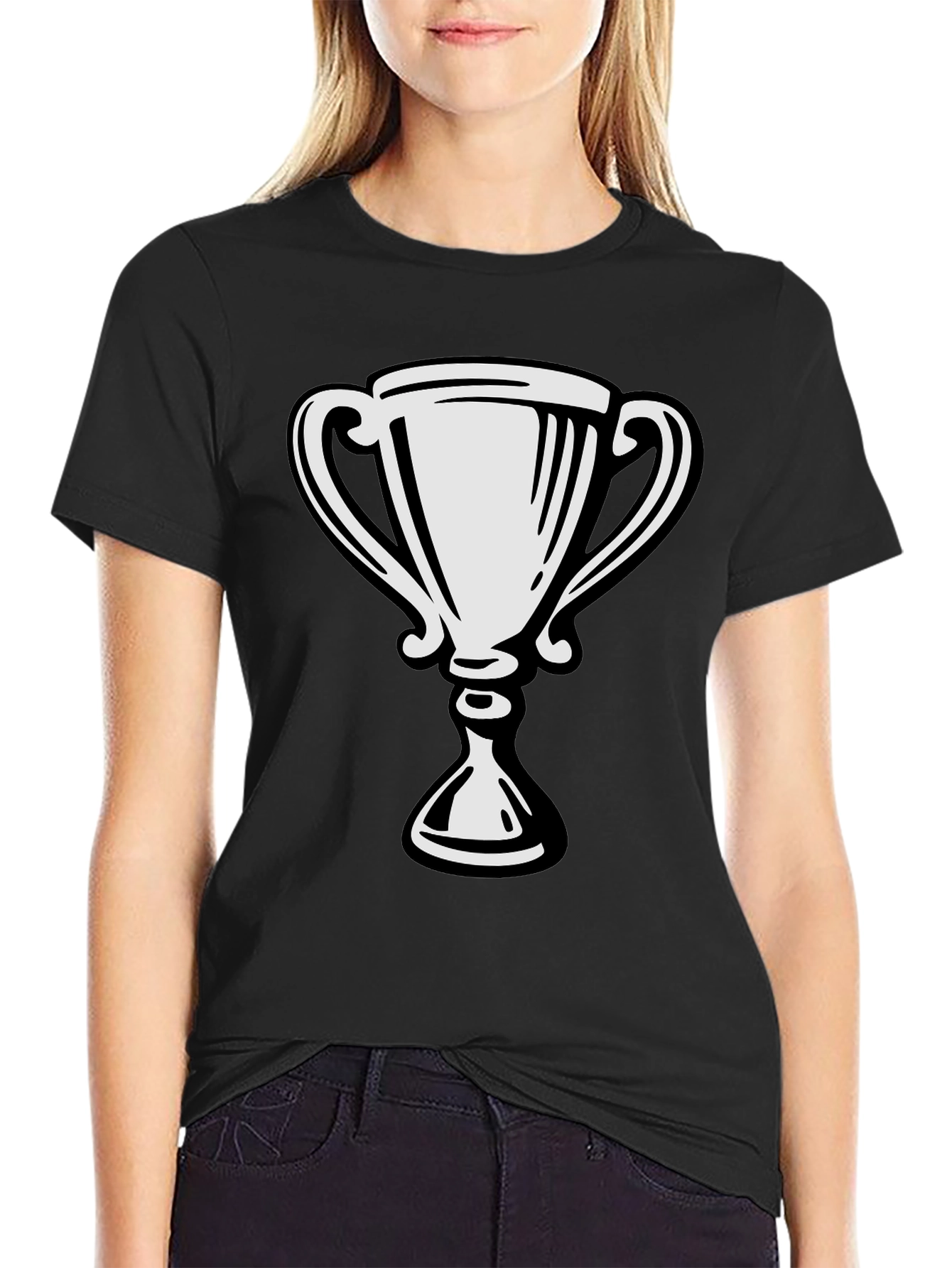 Trophy Graphic Black T-Shirt
