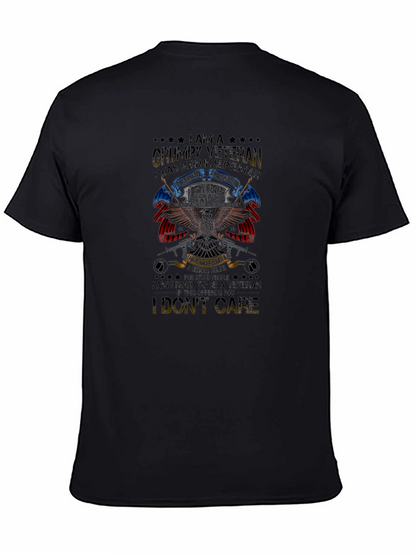 Grumpy Veteran September Birthday T-Shirt