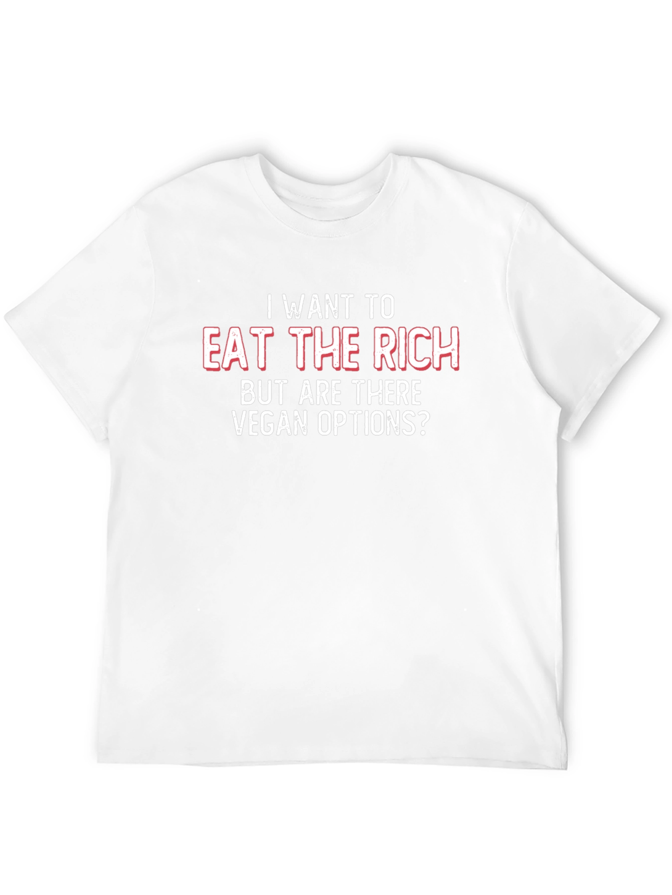 Eat the Rich Vegan Options Graphic Tee