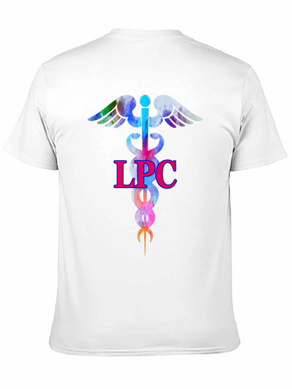 LPC Therapist Caduceus T-Shirt - Counselor Gift