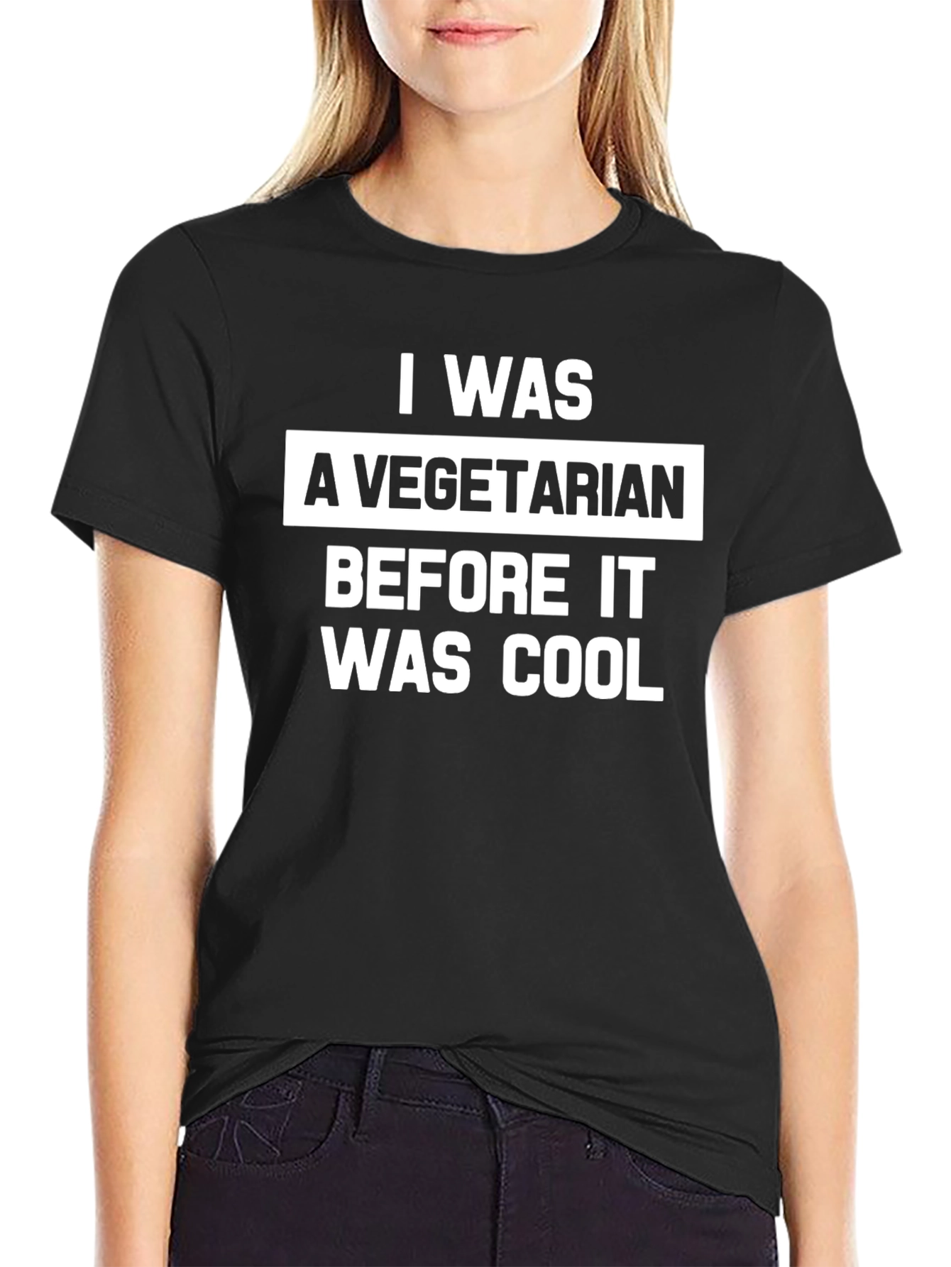 Vegetarian Before Cool T-Shirt