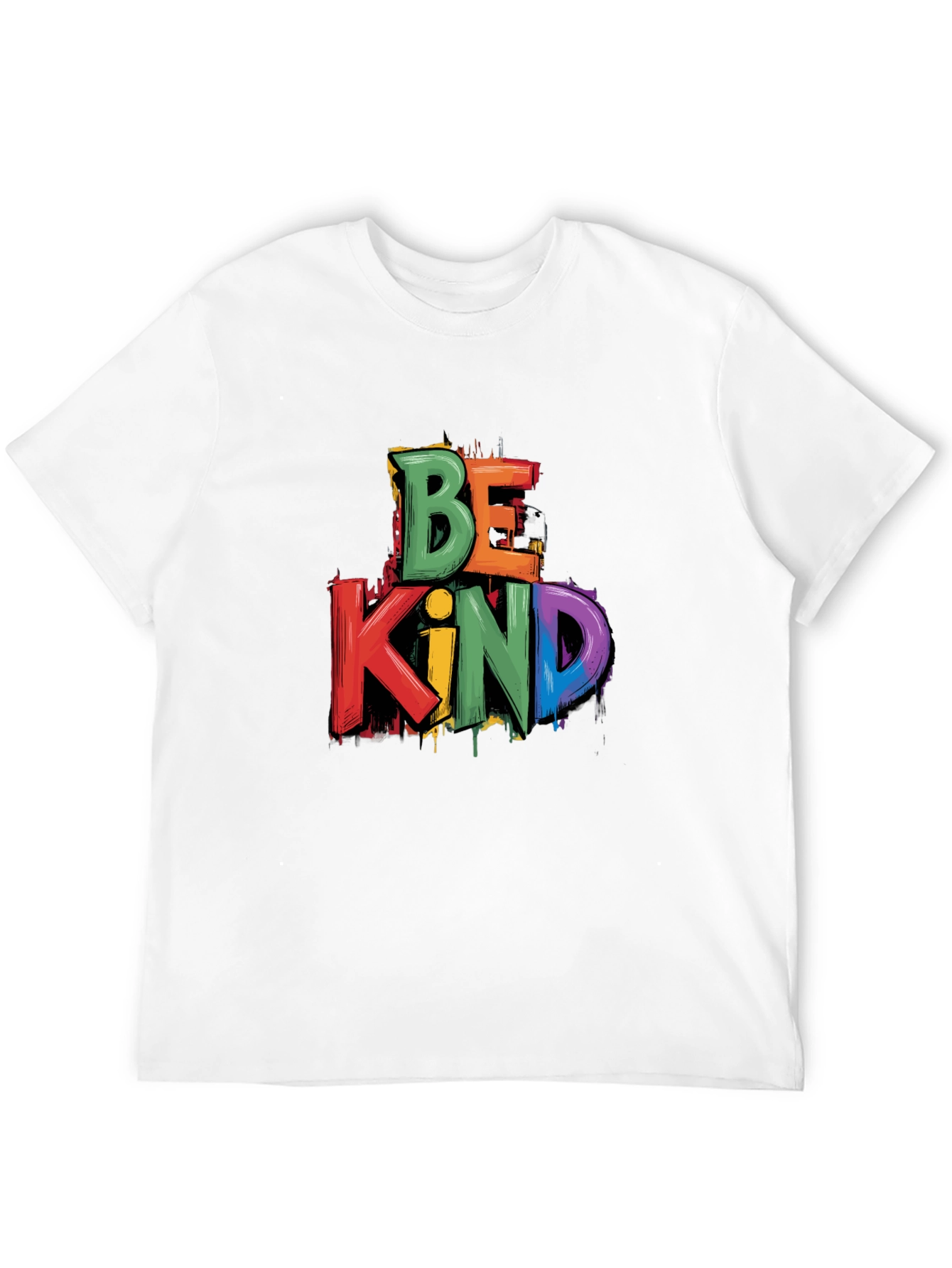 Be Kind Graphic Tee - Mens Black T-Shirt