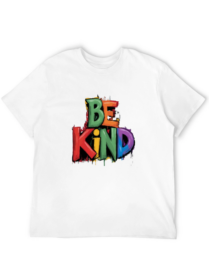 Be Kind Graphic Tee - Mens Black T-Shirt