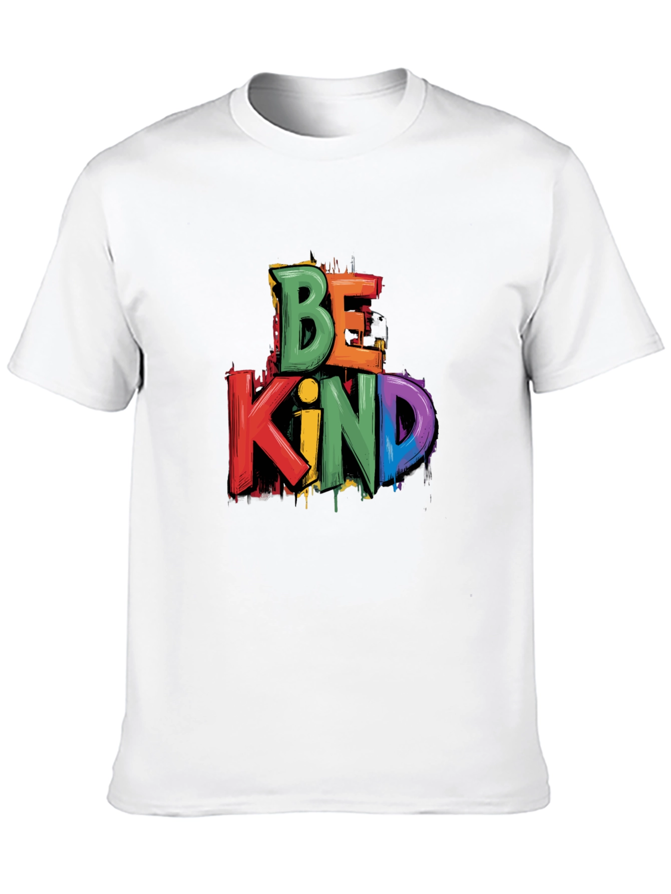 Be Kind Graphic Tee - Mens Black T-Shirt