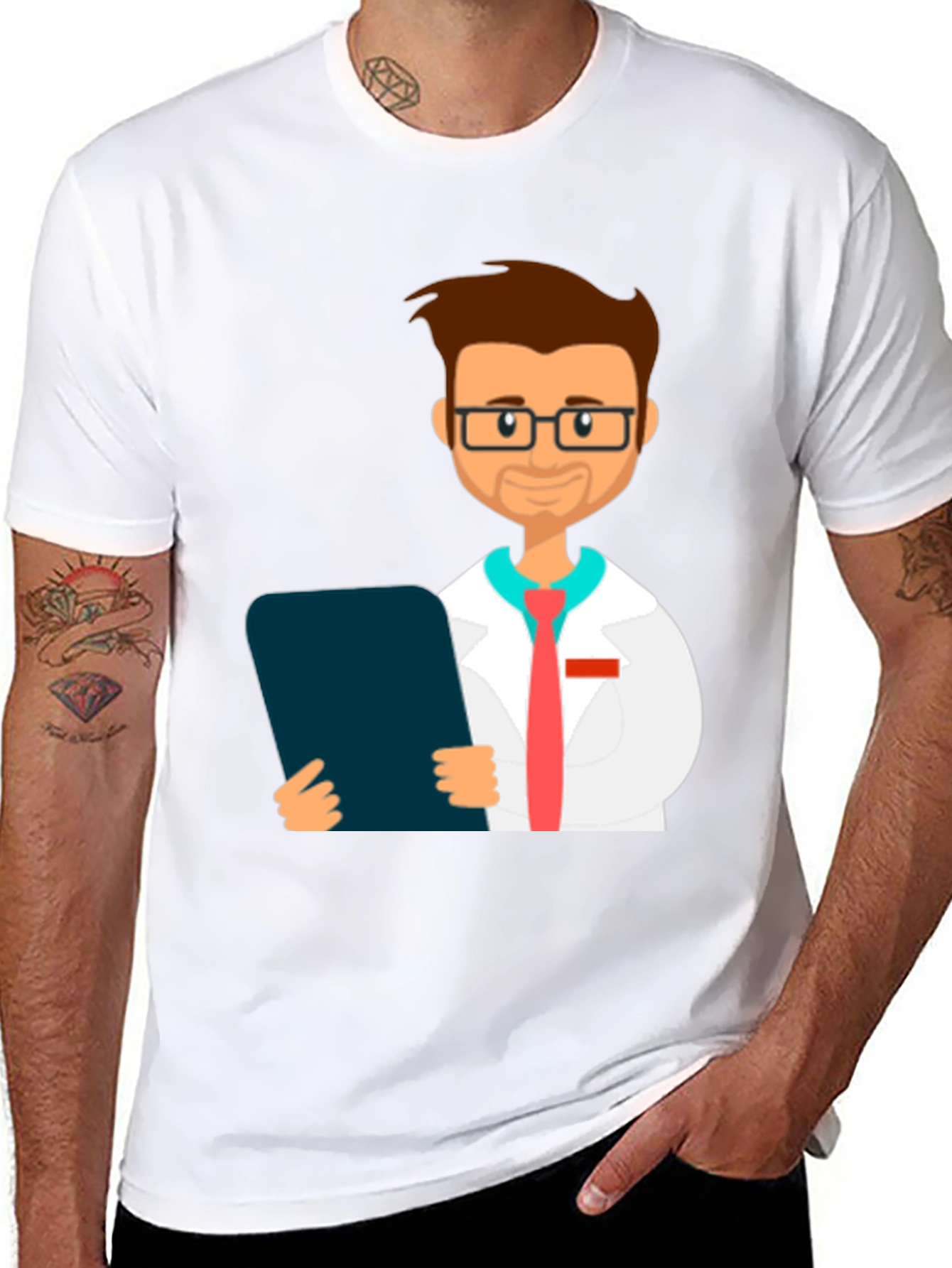Doctor Graphic T-Shirt - Medical Professional Style