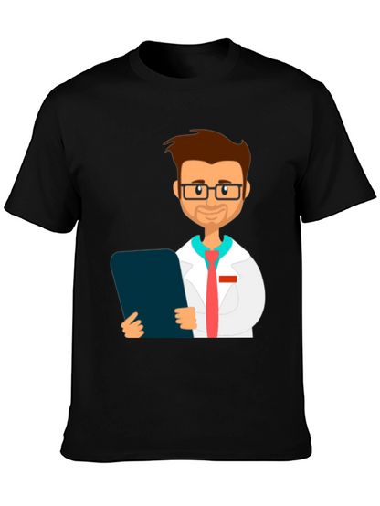 Doctor Graphic T-Shirt - Medical Professional Style