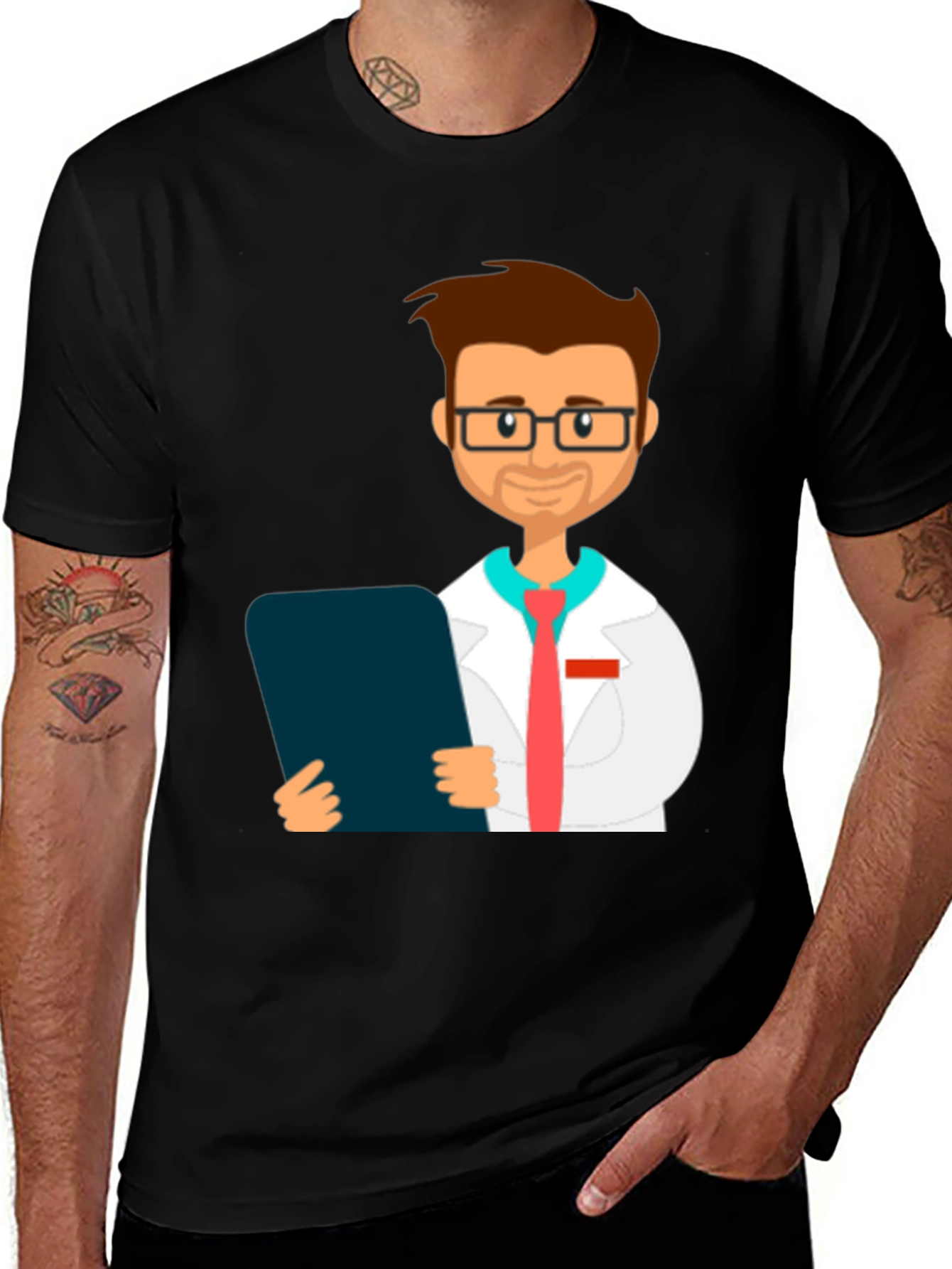 Doctor Graphic T-Shirt - Medical Professional Style