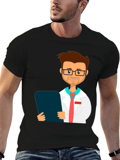 Doctor Graphic T-Shirt - Medical Professional Style