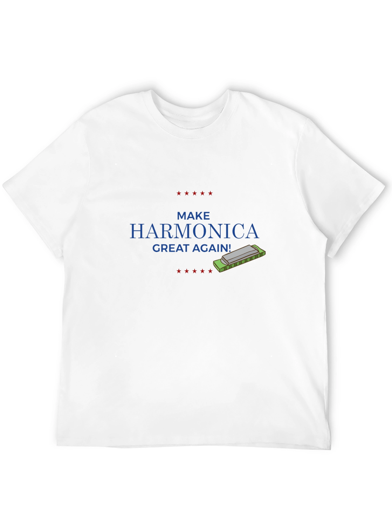 Make Harmonica Great Again T-Shirt