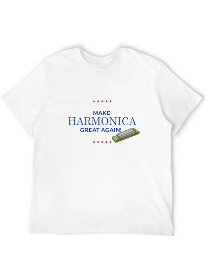 Make Harmonica Great Again T-Shirt