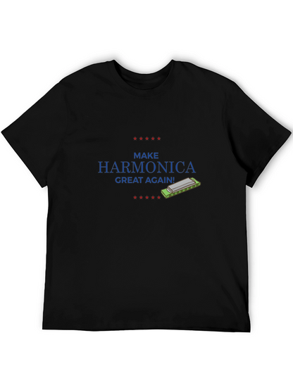 Make Harmonica Great Again T-Shirt