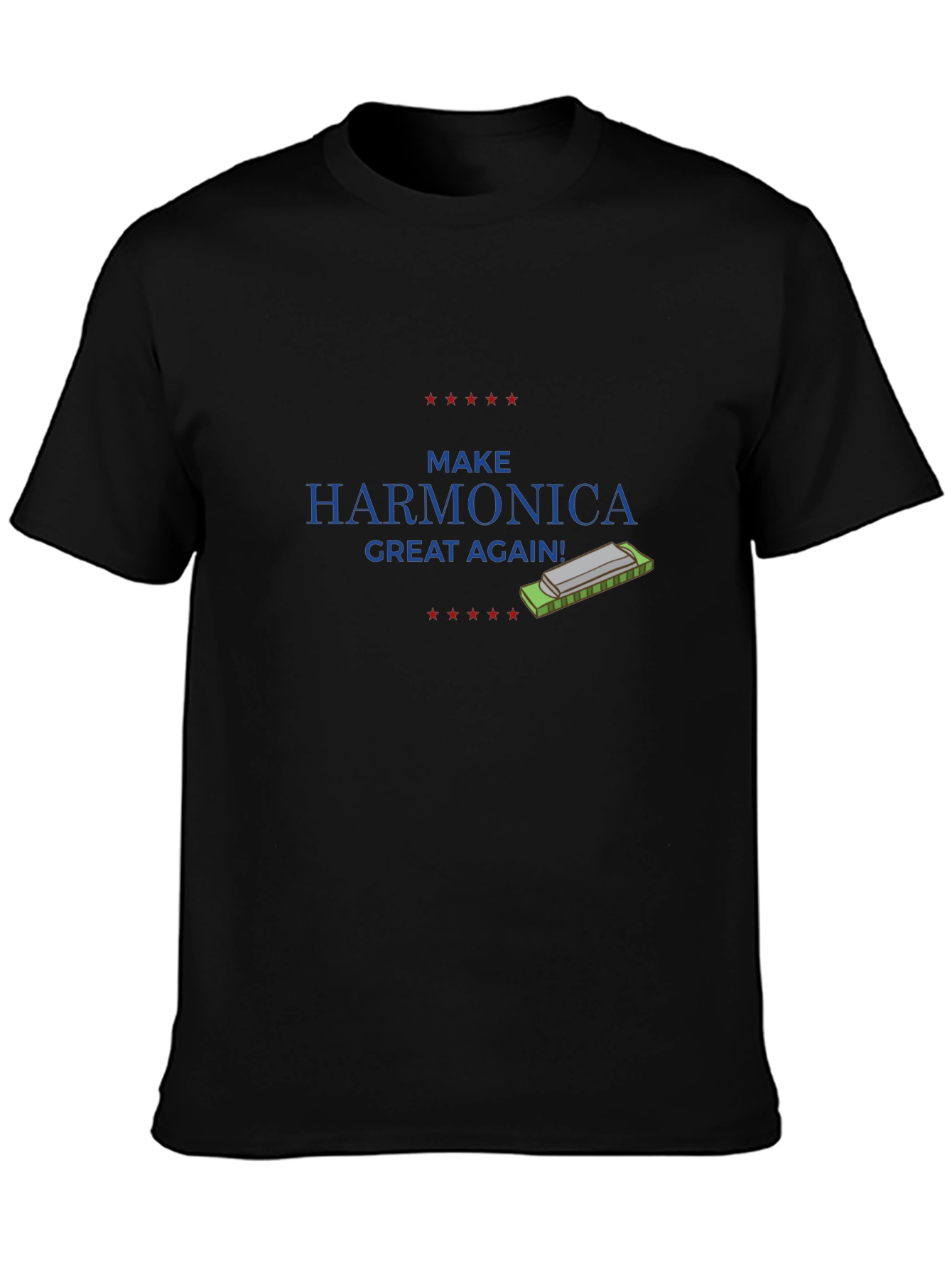 Make Harmonica Great Again T-Shirt