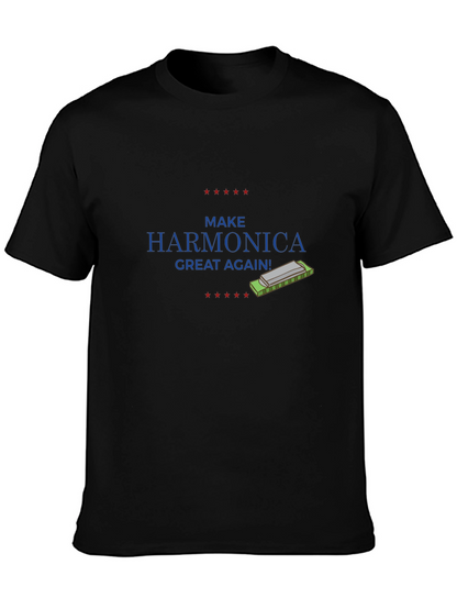 Make Harmonica Great Again T-Shirt